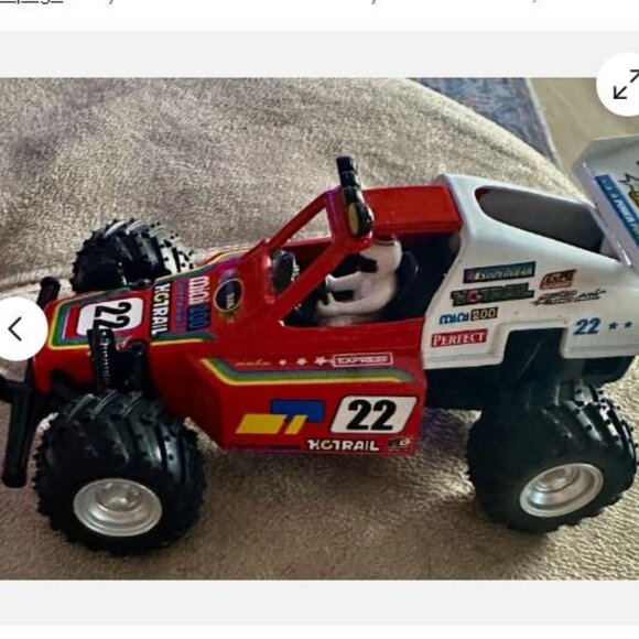 Turbo Buggy # 22, Red 5106D, Die cast Model, Super Sand Rail Hotrail Toy Car - Picture 2 of 5